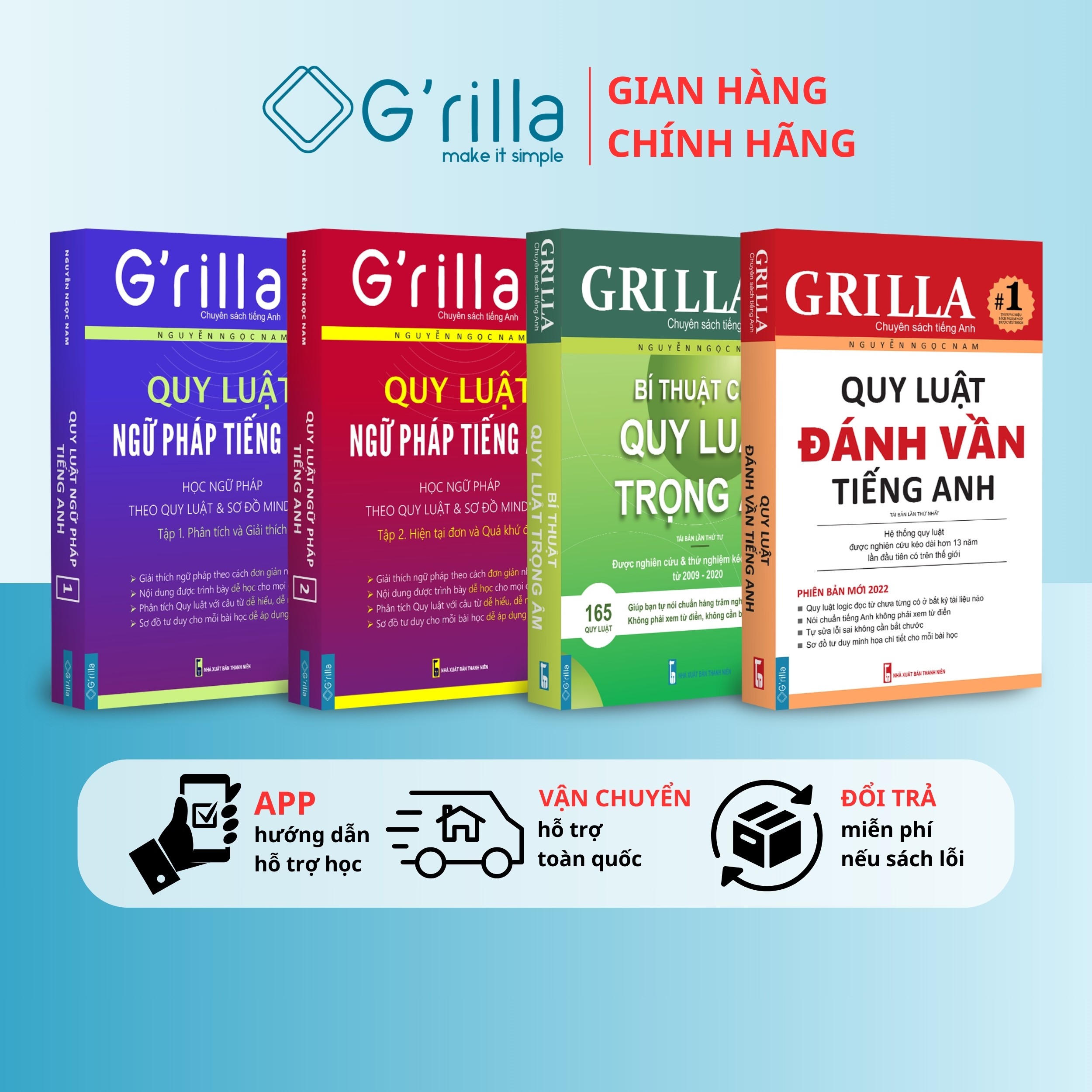 Combo Đánh vần và Ngữ pháp theo quy luật | Nguyễn Ngọc Nam